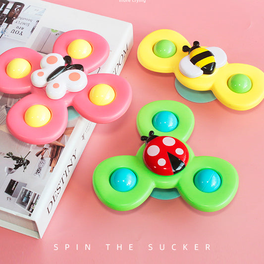 Fidget Spinner With Suction Cup (Multi-Design)