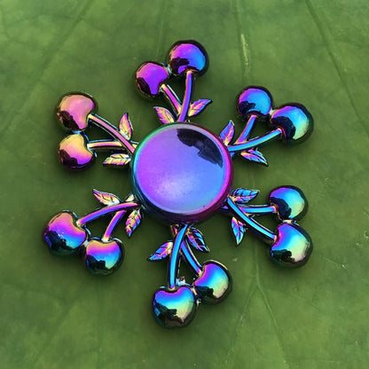 Dazzling Rainbow Metal Fidget Spinner