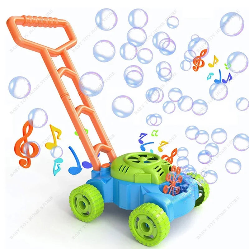 Deluxe Bubble Lawn Mower Toy with 4oz Bubble Solution