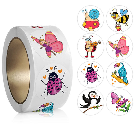 Cute Cartoon Stickers Pack (100/300/500Pcs)
