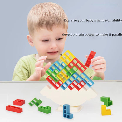 Tetra Tower Stacking Blocks: Fun Building and Balancing Puzzle Game