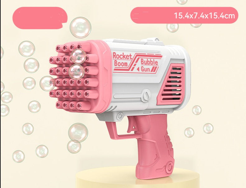 Automatic Bubble Gun Toy (32 Holes)